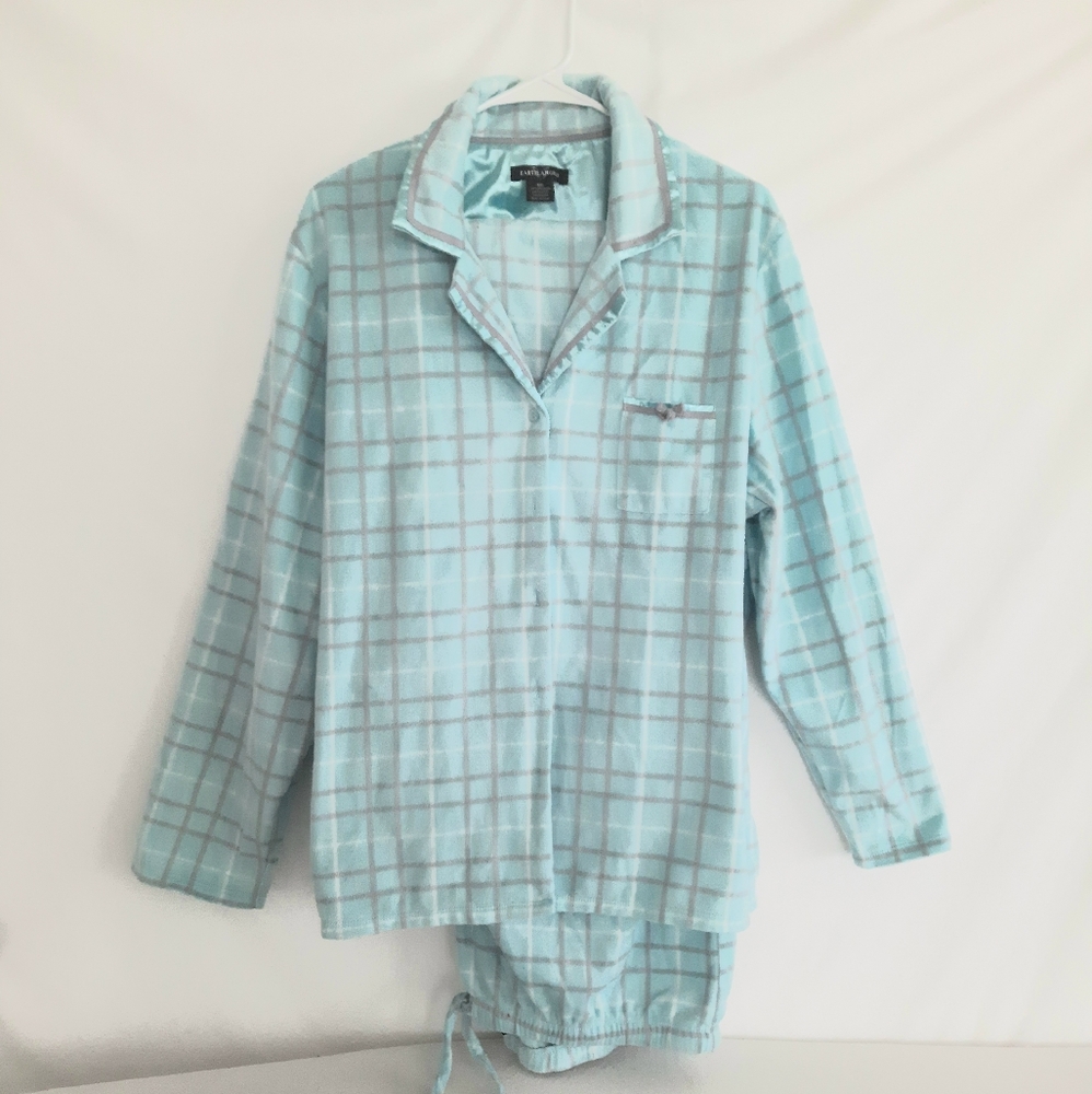 Women's XXL Pajamas Earth Angels Sleepwear Ladies Clothing 2-Piece Clothes